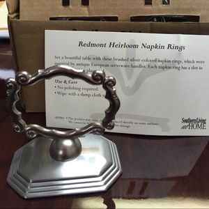 Redmond heirloom napkin rings